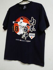 山本由伸　Buffaloes侍ジャパングラフィックTシャツ