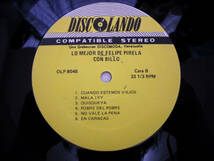 フェリペ・ピレーラ【US盤 LP】FELIPE PIRELA Lo Mejor De FELIPE PIRELA Con Billo | Discolando OLP-8048 (ラテン ボレロ ベネズエラ_画像6