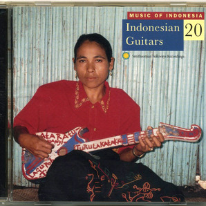 インドネシアン・ギターズ【US盤 CD】MUSIC OF INDONESIA 20 INDONESIAN GUITARS | Smithsonian Folkways SFW CD 40447の画像1