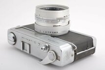 【ジャンク品/シャッター切れました】MINOLTA ミノルタ HI-MATIC 7 MINOLTA ROKKOR-PF 48mm F1.8 #3555_画像4