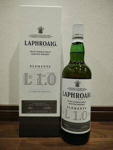 ラフロイグ エレメンツ L1.0 700ml 58.6% 豪華箱付き laphroaig elements 