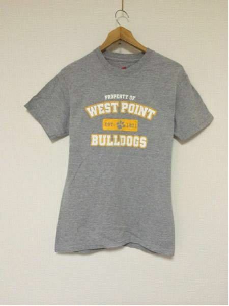 WestPointBulldogs/Hanes(USA)ビンテージTシャツ