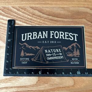 URBAN FOREST ステッカー アーバンフォレスト キャンプ