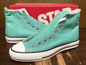 22年製 CONVERSE ALLSTAR J HI CANVAS コンバース オールスター キャンバス ハイ MADE IN JAPAN 日本製 MINT GREEN ミント グリーン 27.0cm