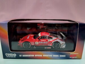 EBBROエブロ687 1/43 2005年 スーパーGT XANAVI NISMO Z(No.1) S-GT 日産ニッサンNISSAN ザナヴィニスモ ミニカー