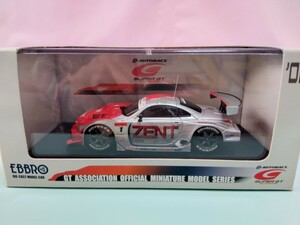 EBBROエブロ806 1/43 2006年 スーパーGT ZENT CERUMO SC(No.1) S-GT LEXUSレクサスSC430 ミニカー