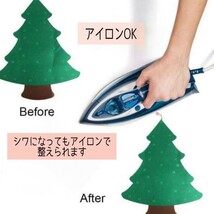 フェルト　クリスマスツリー　教育　　DIY 発想　遊び　知育玩具　モンテッソーリ　壁掛け　クリスマス　サンタ トナカイ_画像6