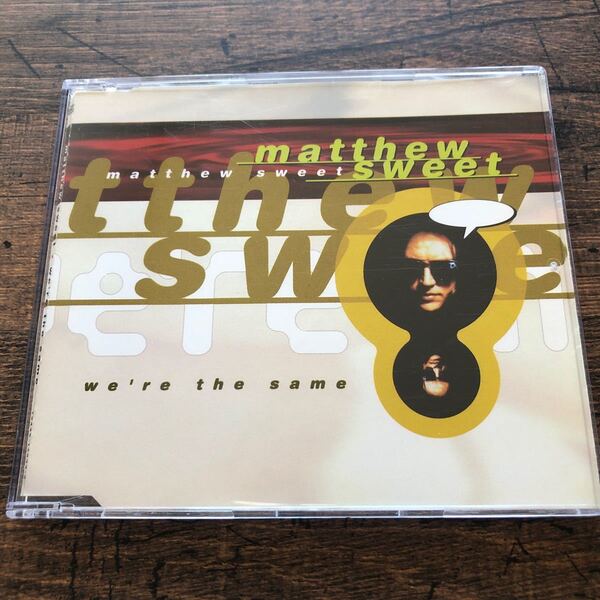 最終セール★送料無料★マシュー・スウィート★ウィアー・ザ・セイム★Matthew Sweet★We're The Same★輸入CDシングル★貴重★100% Fun★