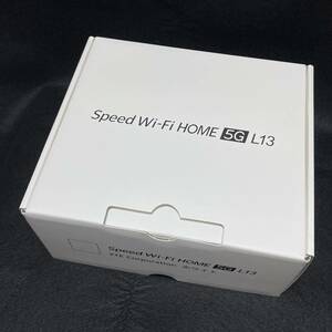 【新品/未使用】Speed Wi-Fi HOME 5G L13［ZTR02SWA］ホワイト au★ホームルーター/一括購入★　11051