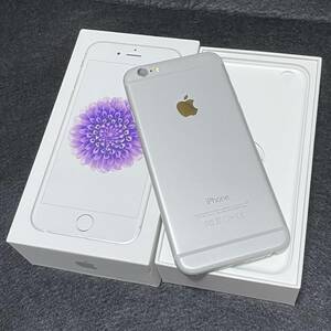 【美品/中古】iPhone6 16GB シルバー SoftBank★判定〇/残債なし★　11057