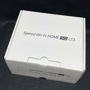 【新品/未使用】Speed Wi-Fi HOME 5G L13［ZTR02SWA］ホワイト au★ホームルーター/赤ロム保証★　11082