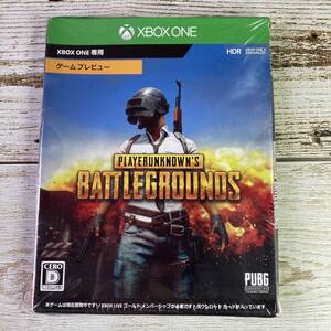 SDVD02-61 「未開封Xbox Oneソフト」 PLAYERUNKNOWN'S　BATTLEGROUNDS　ゲームプレビュー版　※箱が潰れています