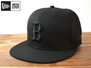 ★未使用品★NEW ERA ニューエラ × BOSTON RED SOX レッドソックス MLB 59 FIFTY【7-1/4 - 57.7cm】 キャップ 帽子 W56