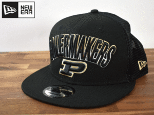 ★未使用品★NEW ERA ニューエラ × PURDUE UNIVERSITY パデュー大学 USカレッジ 9 FIFTY【フリーサイズ】 キャップ 帽子 H259