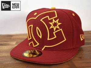 ★未使用品★NEW ERA ニューエラ × DC SHOES スケボー 59 FIFTY 【7-1/4 - 57.7cm】 キャップ 帽子 H280