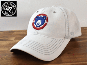 ★未使用品★ 47 BRAND 47 ブランド × CHICAGO CUBS カブス MLB【OSFA - 56cm-59cm】キャップ 帽子 定番デザイン H211