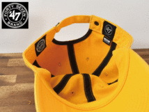 ★未使用品★ 47 BRAND 47 ブランド × BOSTON BRUINS ブルーインズ NHL【フリーサイズ】キャップ 帽子 H233_画像6