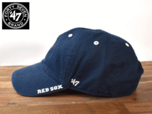 ★未使用品★ 47 BRAND 47 ブランド × BOSTON RED SOX レッドソックス MLB【フリーサイズ】キャップ 帽子 H266_画像3