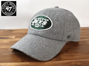 ★未使用品★ 47 BRAND 47 ブランド × NEW YORK JETS ジェッツ NFL【フリーサイズ】キャップ 帽子 H358