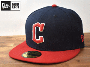 ★未使用品★NEW ERA ニューエラ × CLEVELAND GARDIANS ガーディアンズ MLB 59 FIFTY【7-1/2 - 59.6cm】 キャップ 帽子 HW323