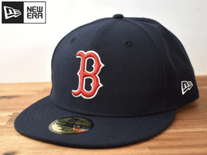 ★未使用品★NEW ERA ニューエラ × BOSTON RED SOX レッドソックス MLB 59 FIFTY【8-3/8 - 66.4cm】ビッグサイズ キャップ 帽子 W110