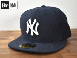 ★未使用品★NEW ERA ニューエラ × NEW YORK YANKEES ヤンキース MLB 59 FIFTY【7-1/4 - 57.7cm】 キャップ 帽子 H134