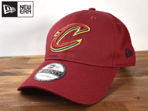 ★未使用品★NEW ERA ニューエラ × CLEVELAND CAVALIERS キャバリアーズ NBA 9 TWENTY【フリーサイズ】 キャップ 帽子 H467