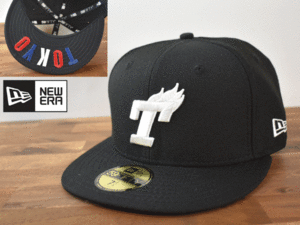 ★未使用品★NEW ERA ニューエラ × FC 東京 59 FIFTY【7-1/4 - 57.7cm】 キャップ 帽子 H481