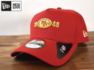 ★未使用品★NEW ERA ニューエラ × SAN FRANCISCO 49ers NFL 9 FORTY【フリーサイズ】 キャップ 帽子 W144