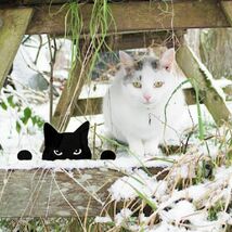 【匿名配送】ネコのウェルカムプレート ガーデンオブジェ 猫 ガーデニング オブジェ かわいい 3-1_画像5