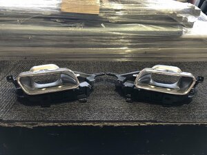 美品 Mercedes Benz ベンツ Sクラス W2221 W222 AMG 純正 マフラーカッター 左右セット A2214904227 A2214904127 中古