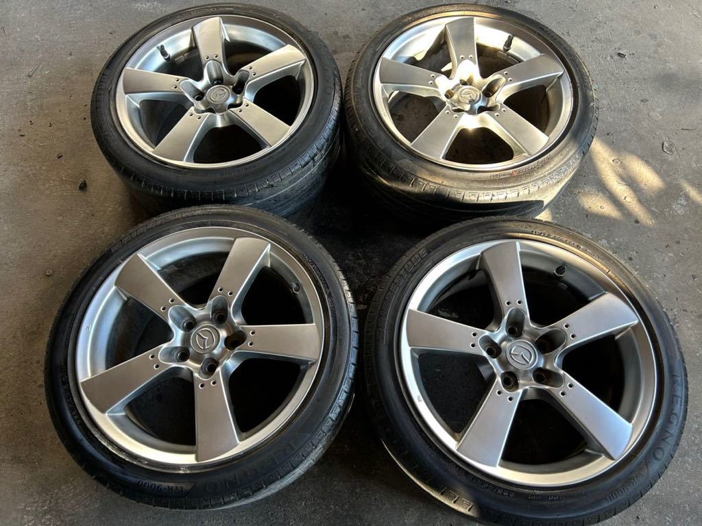 送料無料】 RX-8 SE3P 前期 純正 18インチ ホイール 18 × 8.0J PCD