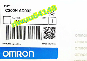 【保証付き】【送料無料】★新品！　OMRON/オムロン　 C200H-AD002 アナログ入力ユニット