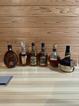 【未開栓】HANKEY BANNISTER SPECIAL☆CHIVAS REGAL☆King of Scots☆DUNHILL☆Dimple☆WHISKEY 6本セット 古酒 アルコール _画像1