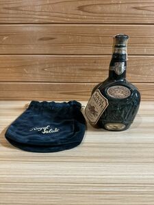  【未開栓】CHIVAS BROTHERS ROYAL SALUTE ロイヤルサルート 21年 スコッチ ウイスキー 陶器 袋付き 700ml 40％ 古酒 シーバス 同梱可能