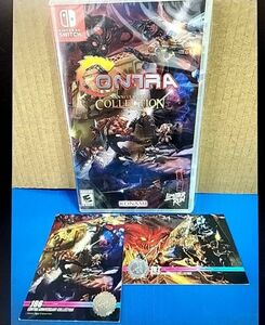 特典カード付 魂斗羅 アニバーサリーコレクション CONTRA ANNIVERSARY COLLECTION Switch版 レア ゲーム