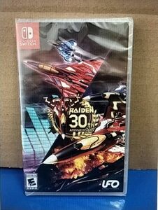 新品未開封　北米限定版 雷電 30周年アニバーサリー / Raiden 30th Anniversary スウイッチ レア ゲーム