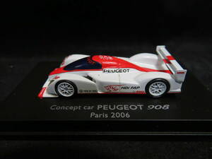 1/87　コンセプトカー　プジョー　908　パリ　2006