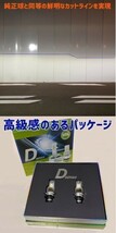 (P)D2 業界初 純正HIDを完全無加工でLEDへ ルネッサ【R'NESSA】 N30 H9.10 ～ H13.12 HID D2R 装着車用 安心の車種別設定6500K_画像7