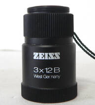 ★ 中古 / Zeiss 3x12 B Carl Zeiss ルーペ 単眼鏡 ★_画像2