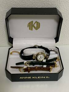 【1円スタート】腕時計 ANNE KLEIN Ⅱ レディース ファッション 付け替え アンティーク ジャンク品