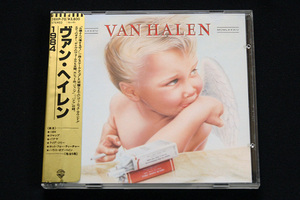 金シール帯 CD ヴァン・ヘイレン／VAN HALEN 「1984」 38XP-70 Warner Bors. 初版盤 旧規格