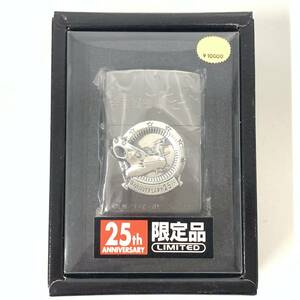 【未使用品】ZIPPO 宇宙戦艦ヤマト 限定品 25th ANNIVERSARY LIMITED EDITION ジッポー ブラック シルバー