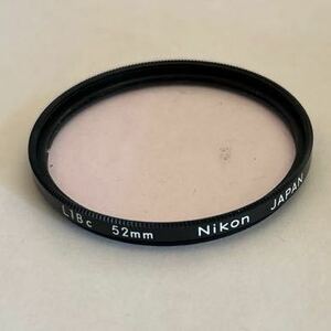 純正 Nikon 52mm レンズフィルター ニコン 一眼レフ? ミラーレス? カバー デジタル一眼? カメラ レンズ lens camera プロテクター