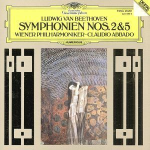 ベートーヴェン：交響曲第２番第５番 「運命」 クラウディオアバド指揮