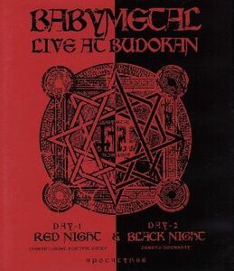 ＬＩＶＥ　ＡＴ　ＢＵＤＯＫＡＮ　～ＲＥＤ　ＮＩＧＨＴ＆ＢＬＡＣＫ　ＮＩＧＨＴ　ＡＰＯＣＡＬＹＰＳＥ～（Ｂｌｕ－ｒａｙ　Ｄｉｓｃ）／