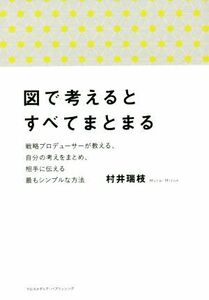 図で考えるとすべてまとまる 戦略プロデューサーが教える、自分の考えをまとめ、相手に伝える最もシンプルな方法／村井瑞枝(著者)