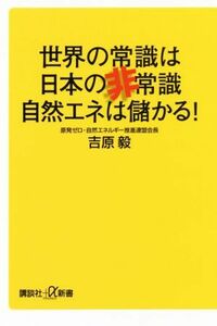 世界の常識は日本の非常識　自然エネは儲かる！ 講談社＋α新書／吉原毅(著者)