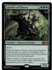 MTG/ザ・リスト/The List/茨の騎兵/Cavalier of Thorns(英)