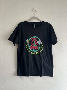 DE LA SOUL Tシャツ L 新品 90s 黒 black ブラック デラソウル new t-shirt Hip Hop